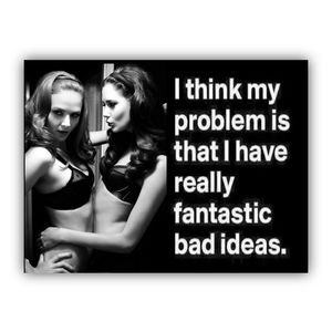 Sexy sassy Lesbian Art quote poster 12x18